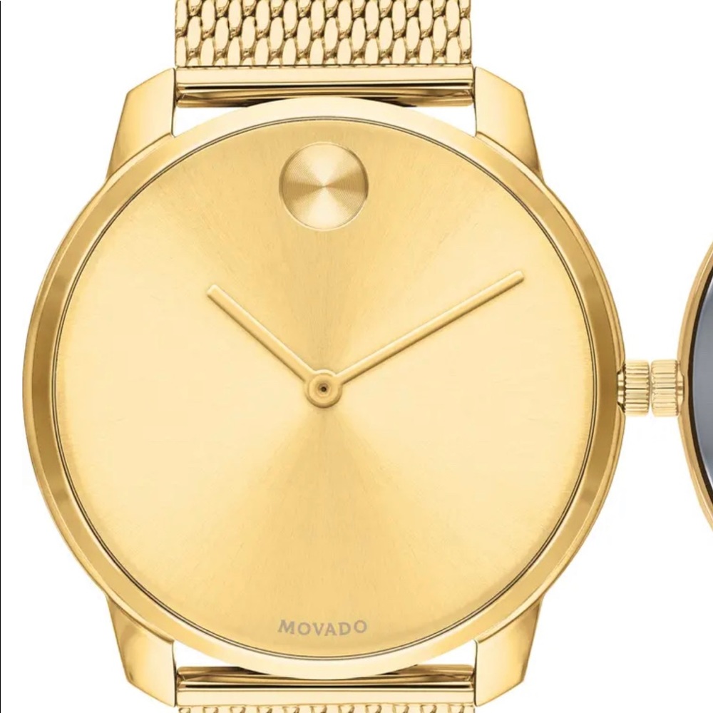 Movado gold watch like new